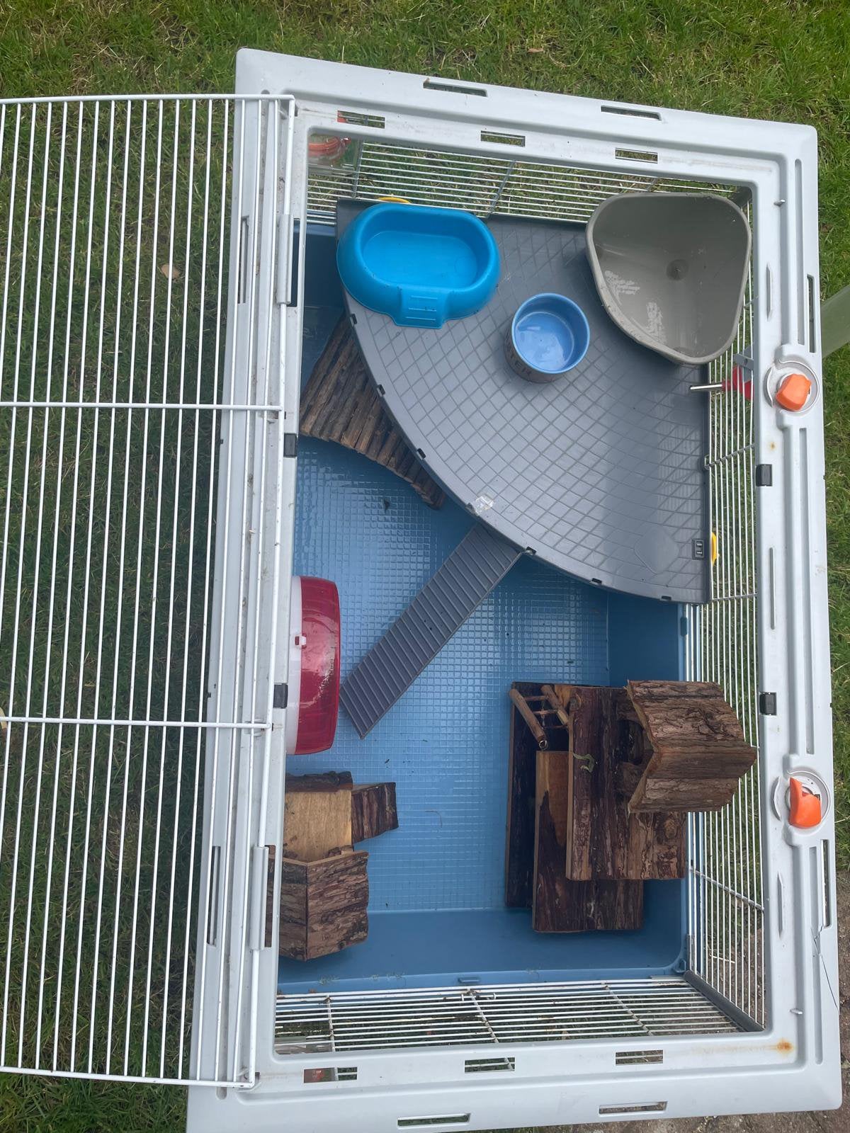 Hamsterkooi, compleet, Gebruikt, 75 tot 110 cm, Ophalen, Minder dan 60 cm