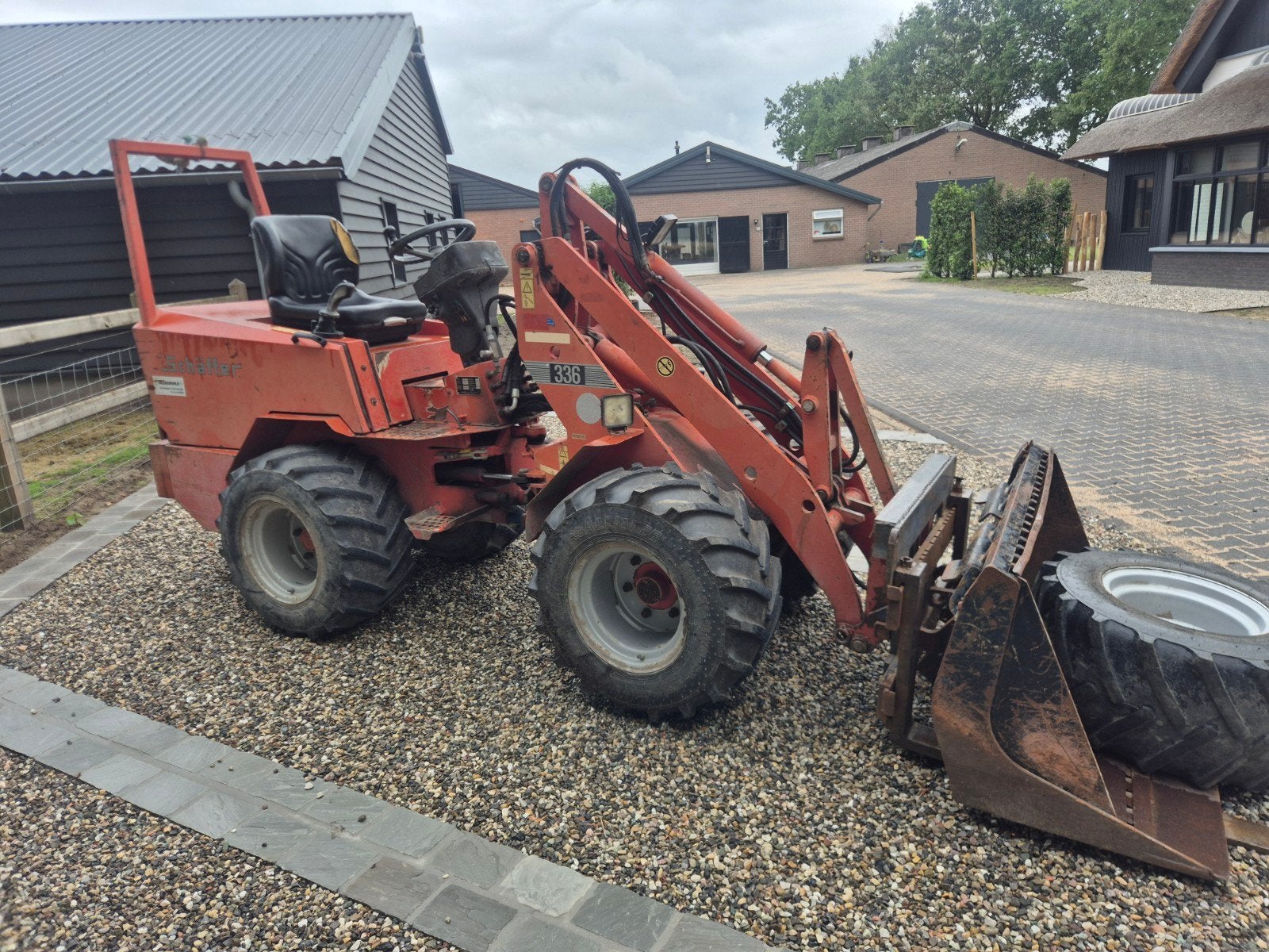 schaffer 336s en schaffer 550 tele, Ophalen of Verzenden, Wiellader of Shovel