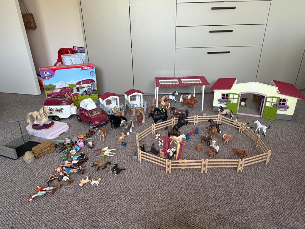 Verzameling schleich, Ophalen of Verzenden, Zo goed als nieuw, Jongen of Meisje