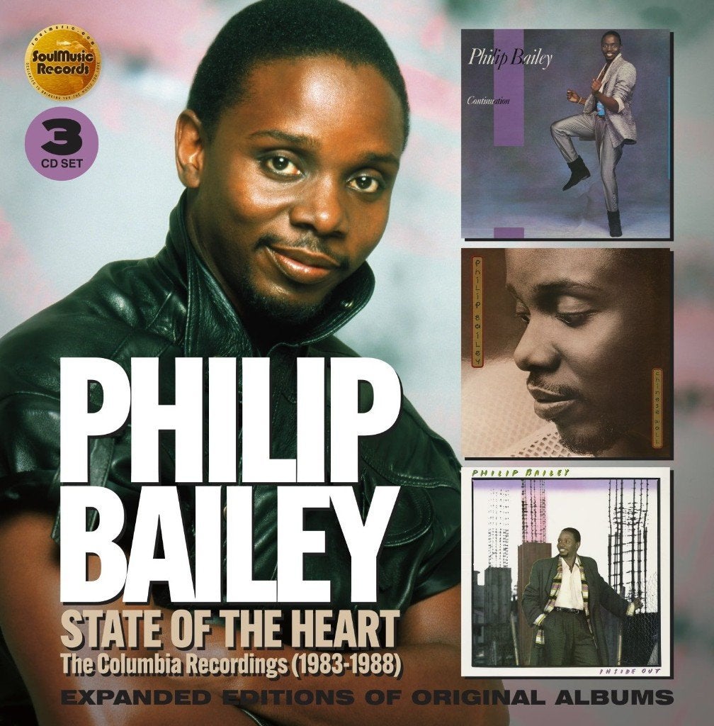 Philip Bailey - State Of The Heart   New 3-cd box in seal., Boxset, Verzenden, Digipak, Soul