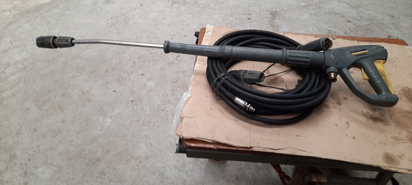 materiaal hoge druk koud water reiniger, Ophalen, Gebruikt, Elektrisch