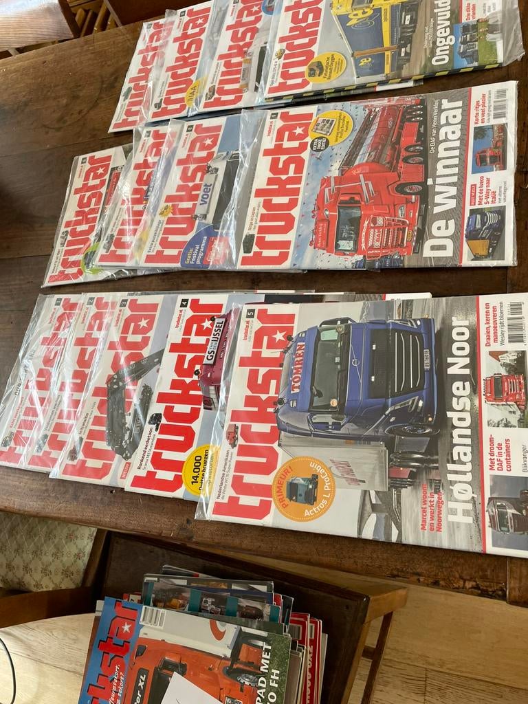 Nieuw in verpakking complete jaargang Truckstar 2024, Verzamelen, Ophalen of Verzenden, 1980 tot heden, Nederland, Tijdschrift