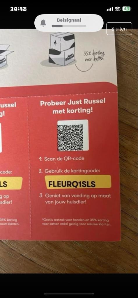 Gratis honden of kattenvoer met code FLEURQ1SLS, Dieren en Toebehoren, Dierenvoeding, Ophalen of Verzenden, Kat