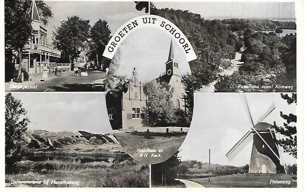 Schoorl- -5-luik., Verzenden, 1960 tot 1980, Gelopen, Noord-Holland