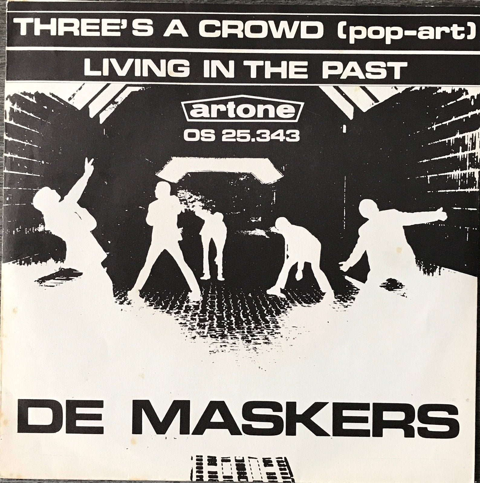 Foto 3 van De MASKERS - Three’s a crowd (NL’66) ALS NIEUW (NLop37)