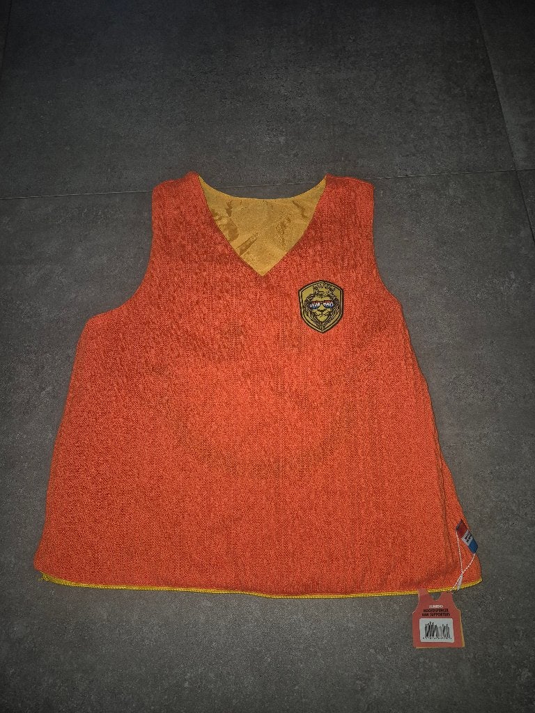 Nieuwe Orange gilet jumbo maat s/m, Ophalen of Verzenden, Nieuw, Maat 38/40 (M), Carnaval