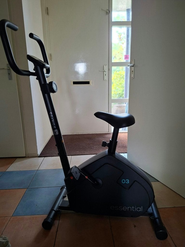 hometrainer, Sport en Fitness, Ophalen, Gebruikt, Metaal, Benen