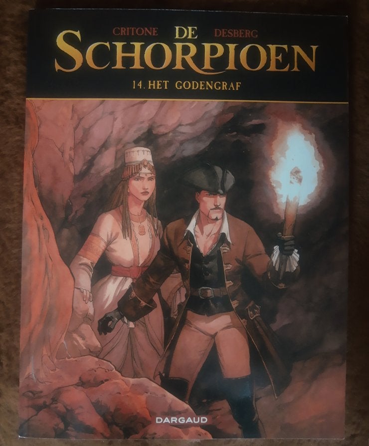 De Schorpioen 14 -  Het godengraf /  Desberg, Boeken, Stripboeken, Zo goed als nieuw, Eén stripboek, Ophalen of Verzenden