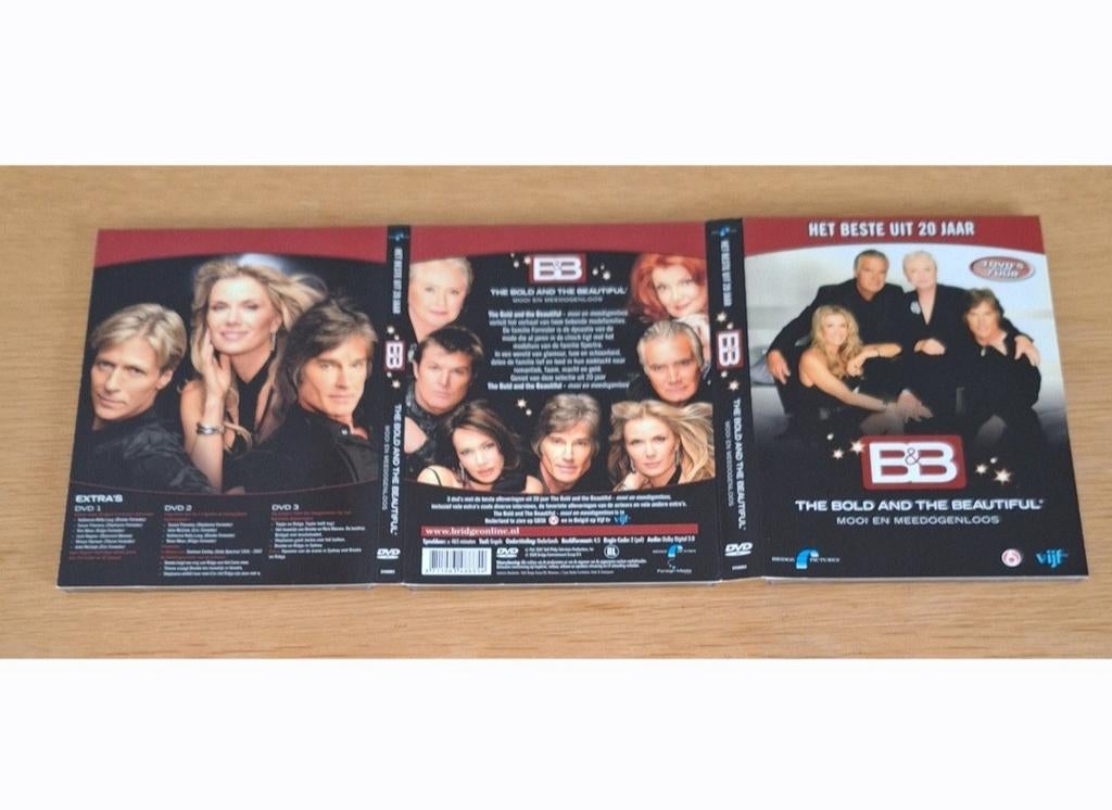 3 DVD's Bold & Beauiful, Cd's en Dvd's, Dvd's | Tv en Series, Alle leeftijden, Ophalen of Verzenden, Zo goed als nieuw