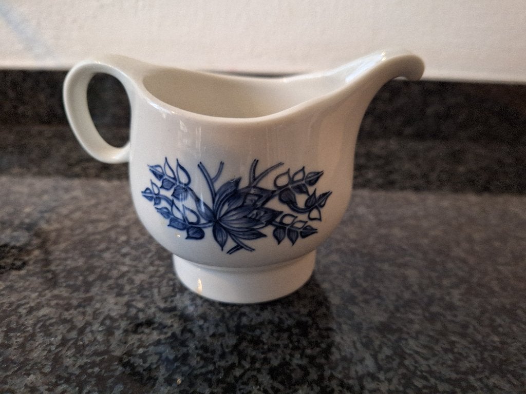 Melkkannetje blauw wit Royal Sphinx 8 cm, Ophalen of Verzenden