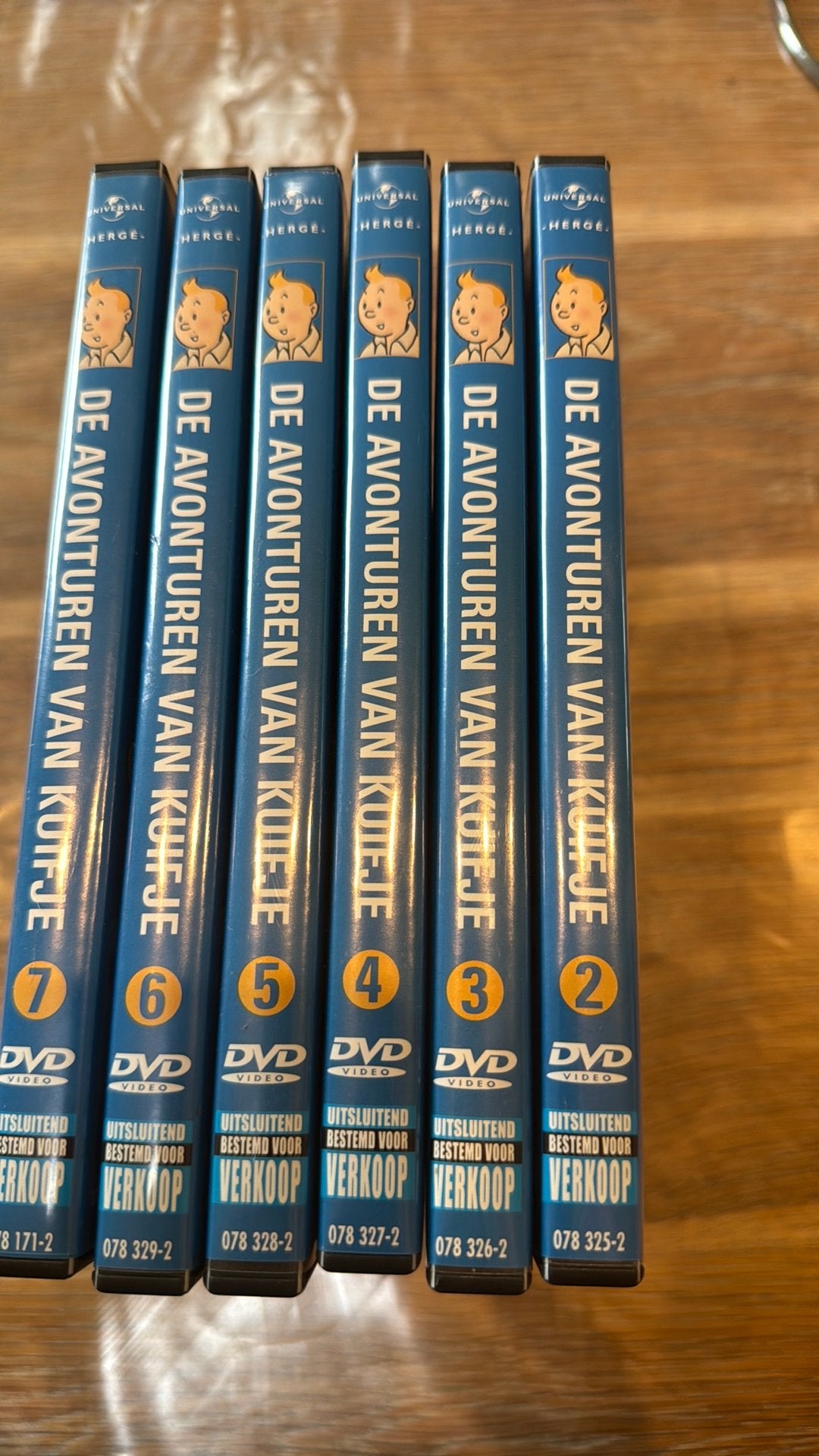 Kuifje filmreeks, Alle leeftijden, Ophalen of Verzenden, Zo goed als nieuw