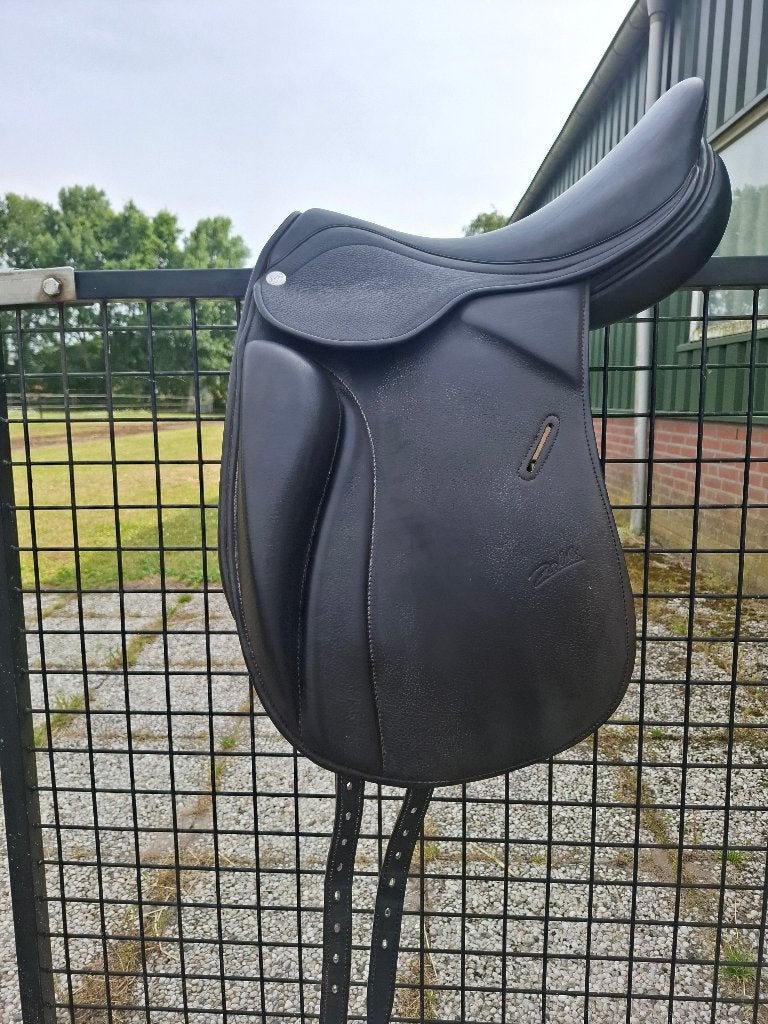 Zaldi zadel te koop, L (17.5 inch), Dressuur, Wijd, Overige merken