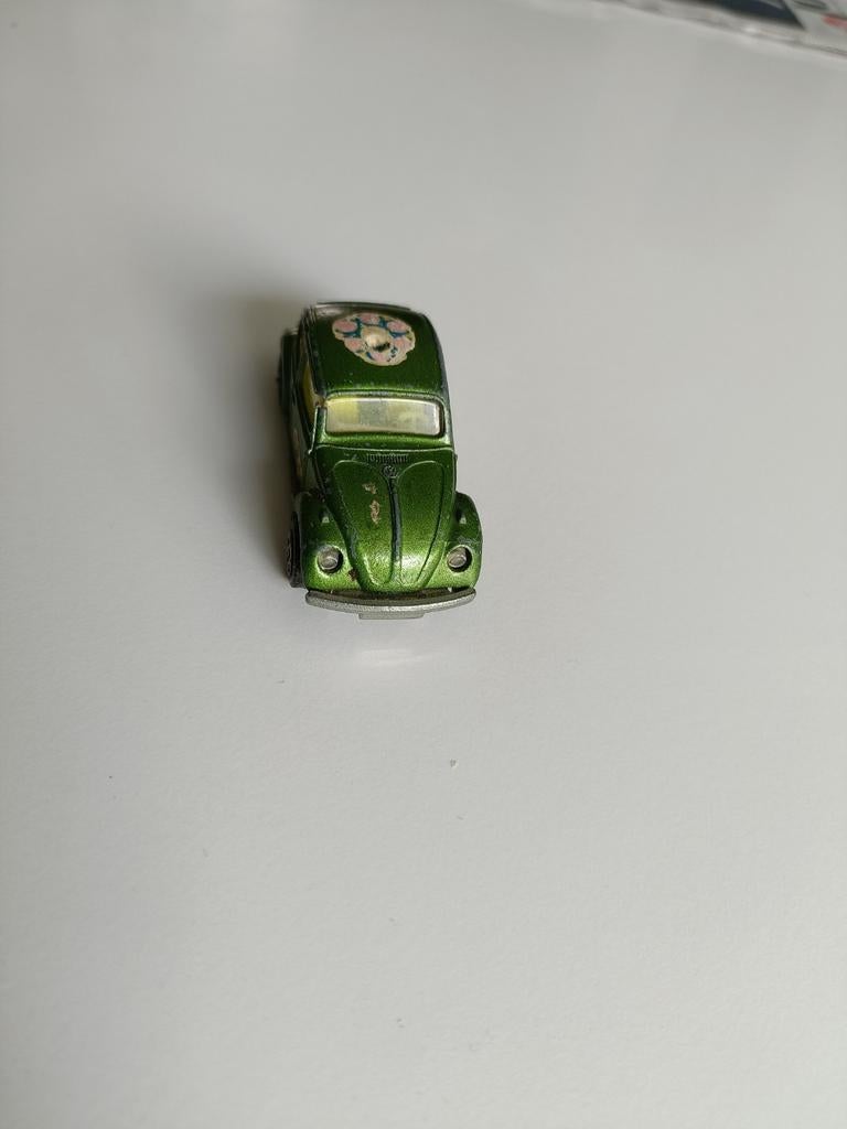 Vintage Hot Wheels Volkswagen Kever Groen (1968), Ophalen of Verzenden, Gebruikt, Auto