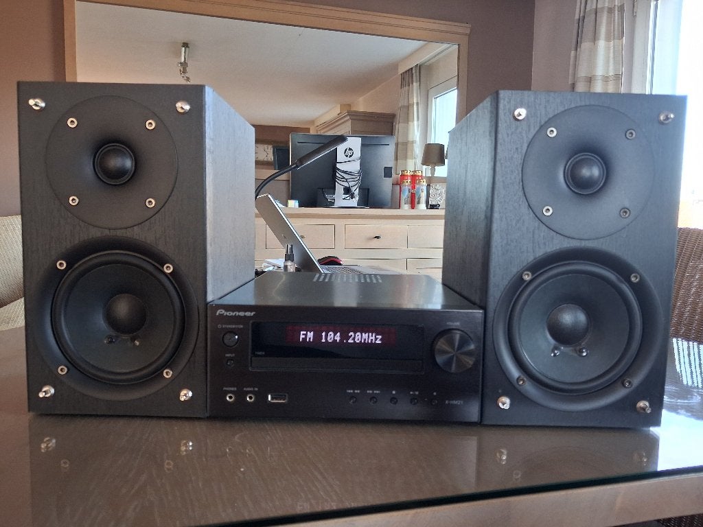 ✅ Pioneer Micro keten X-HM21 MET Bluetooth, Microset, Cd-speler, Ophalen of Verzenden, Zo goed als nieuw