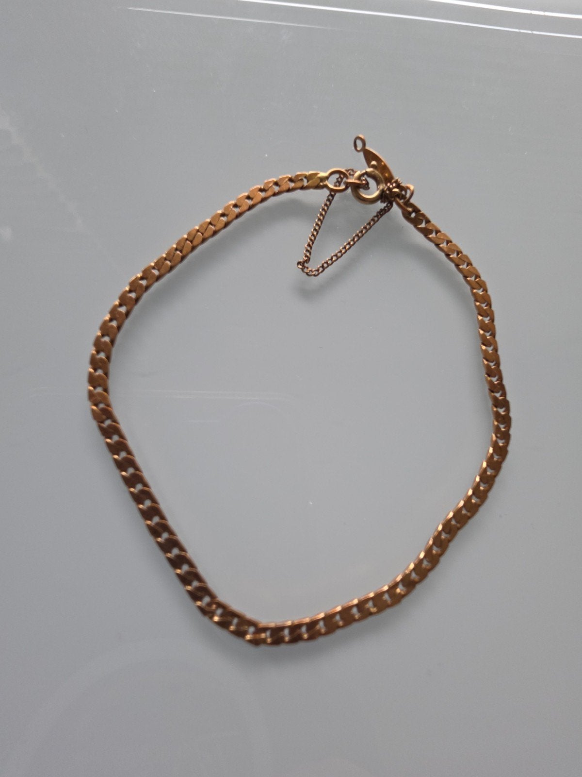 Gouden armband 750 (18K) - 19 cm, Ophalen of Verzenden, Gebruikt, Goud, Goud
