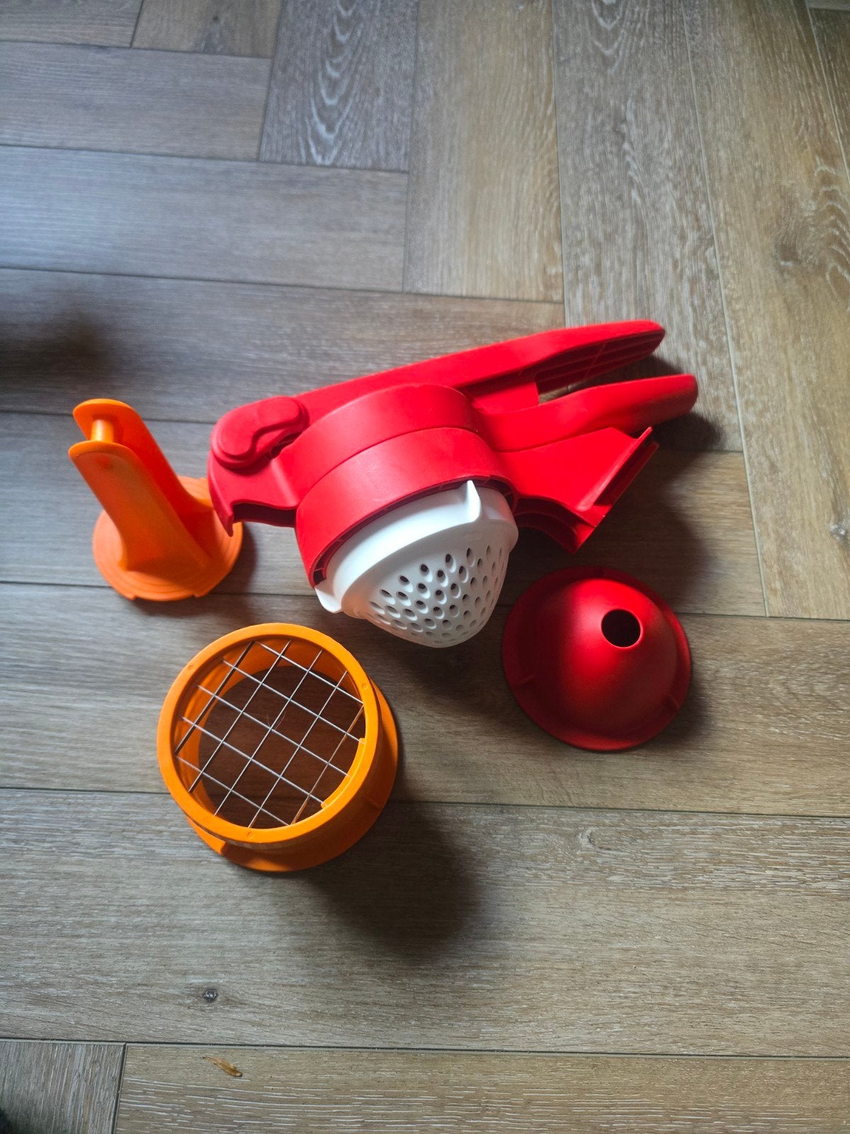 AdaptaChef tupperware patat e.d  snijder, en sinaasappel per, Overige typen, Kunststof, Ophalen of Verzenden, Zo goed als nieuw