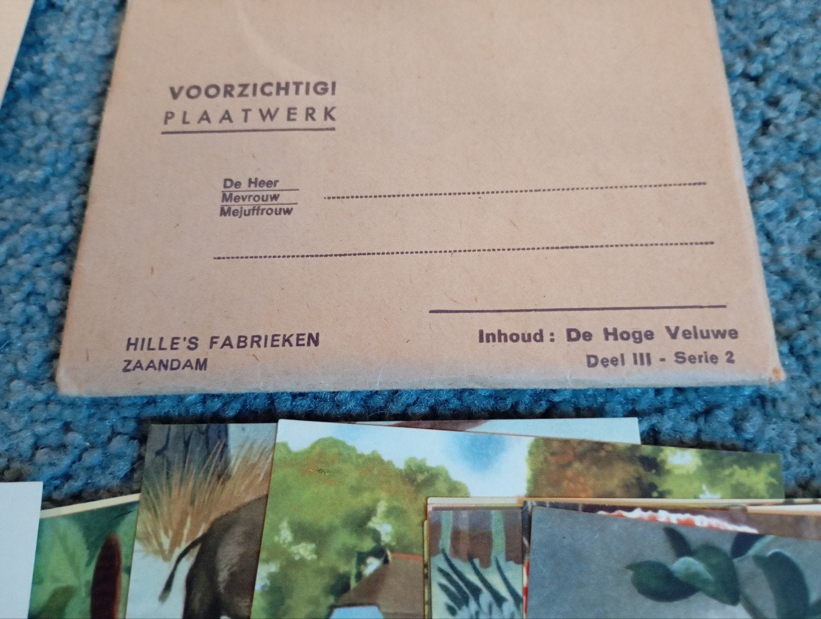 Vintage Hille's Fabrieken Zaandam Hoge Veluwe Deel 3, Ophalen of Verzenden, Zo goed als nieuw, Overige typen