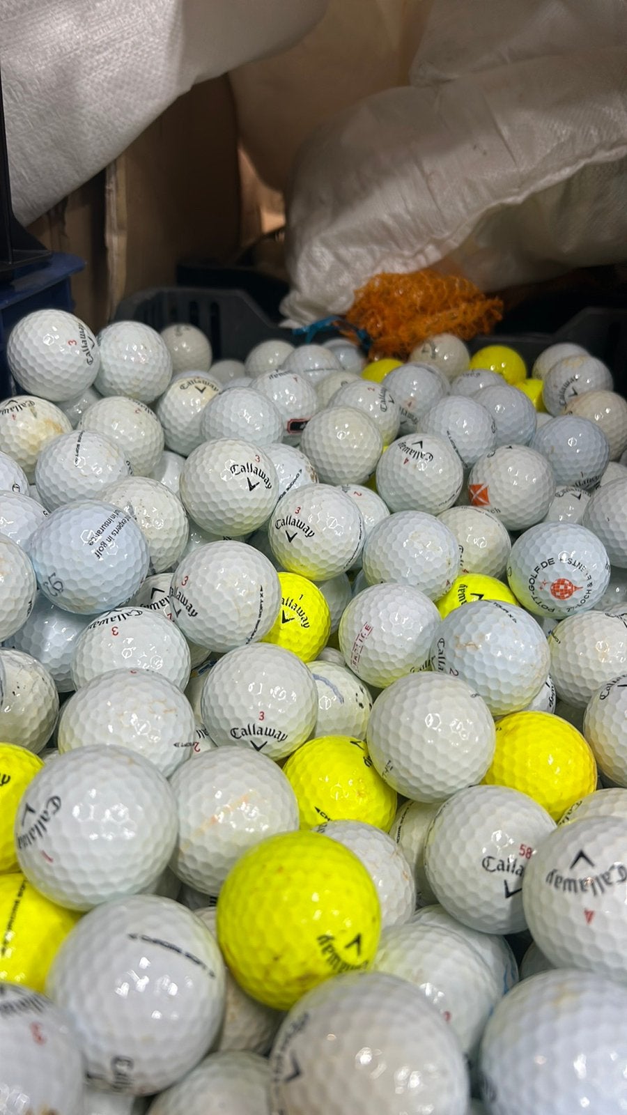 100 Stuks Callaway Chrome Soft, Sport en Fitness, Bal(len), Callaway, Info@premiumgolf.nl, Ophalen of Verzenden