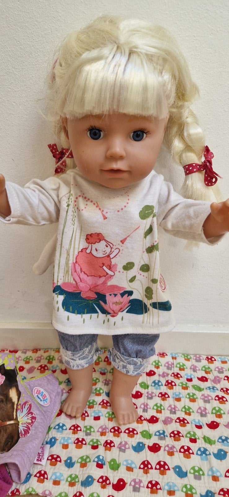 Baby born pop + extra kleding, Verzamelen, Poppen, Ophalen of Verzenden, Zo goed als nieuw, Babypop