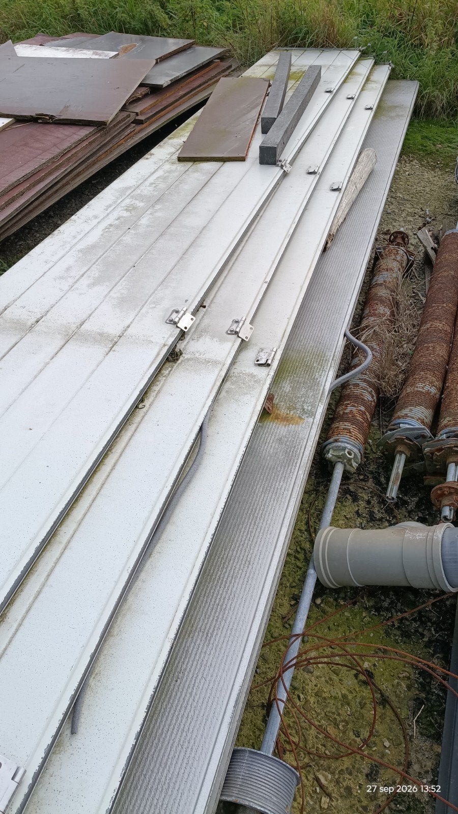 sandwiche panelen, 40mm gratis af te halen, Ophalen, 15 m² of meer, Golfplaat, Metaal