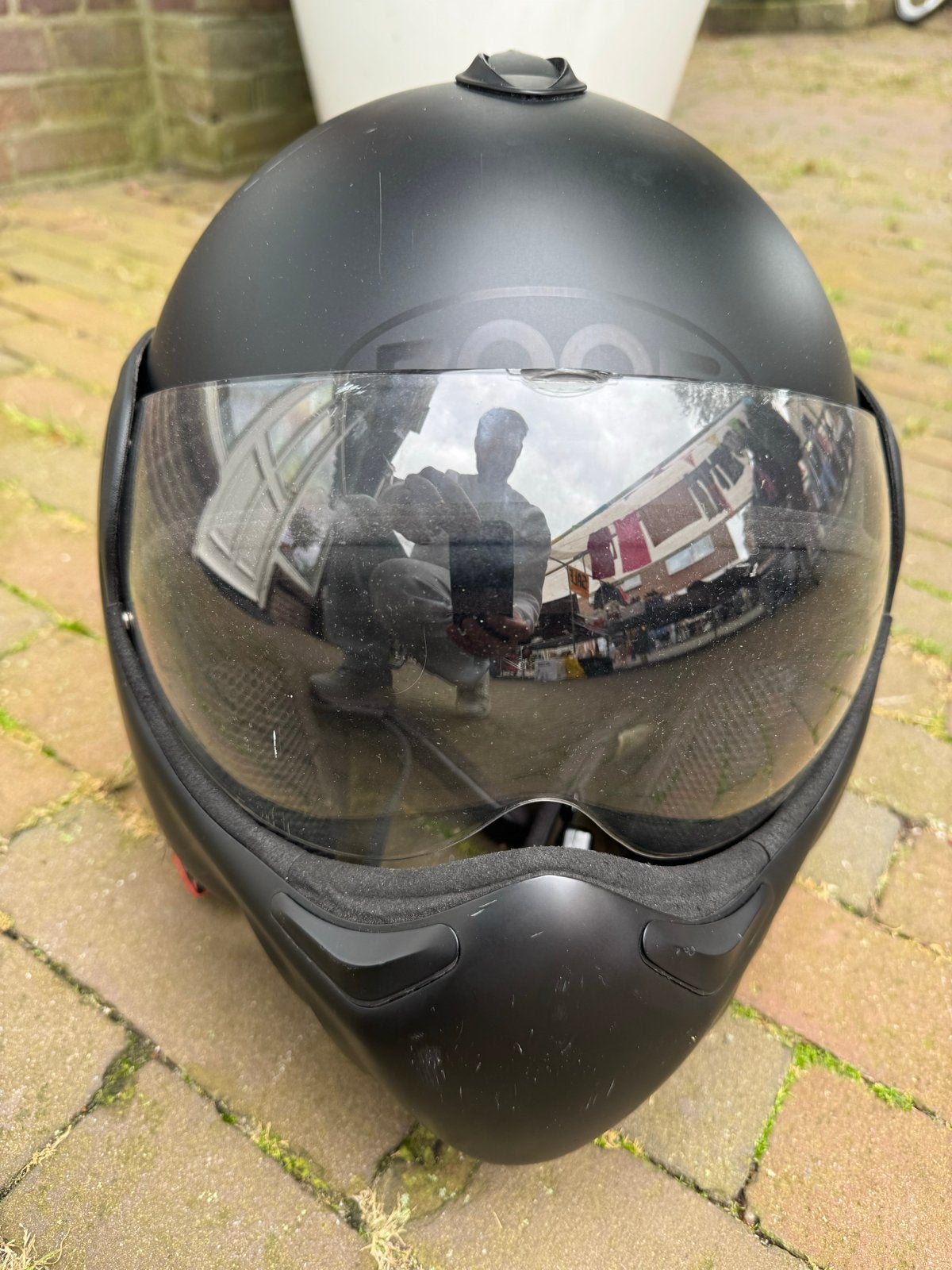 Roof Boxer helm maat M, Motoren, Kleding | Motorhelmen, Overige merken, M, Ophalen of Verzenden, Integraalhelm