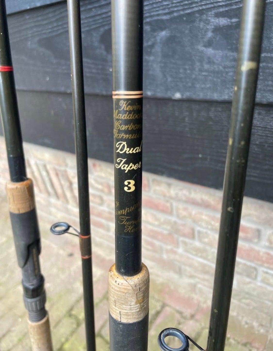 2 Kevin Maddock karperhengels 12ft 2.25lb, Watersport en Boten, Hengelsport | Karpervissen, Ophalen, Gebruikt, Werphengel