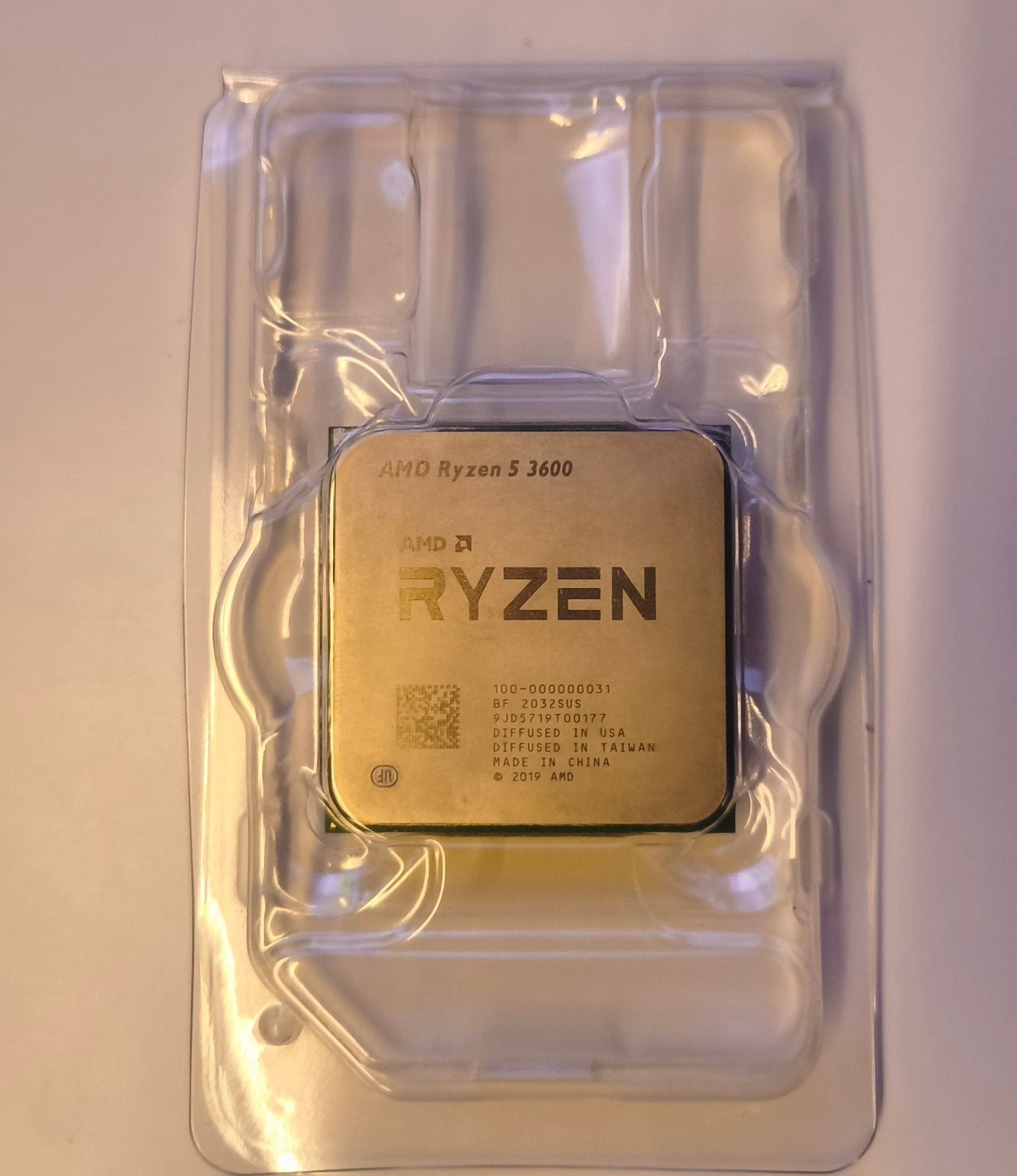 AMD Ryzen 5 3600 Processor, Computers en Software, Processors, Ophalen, 6-core, Gebruikt, AM4