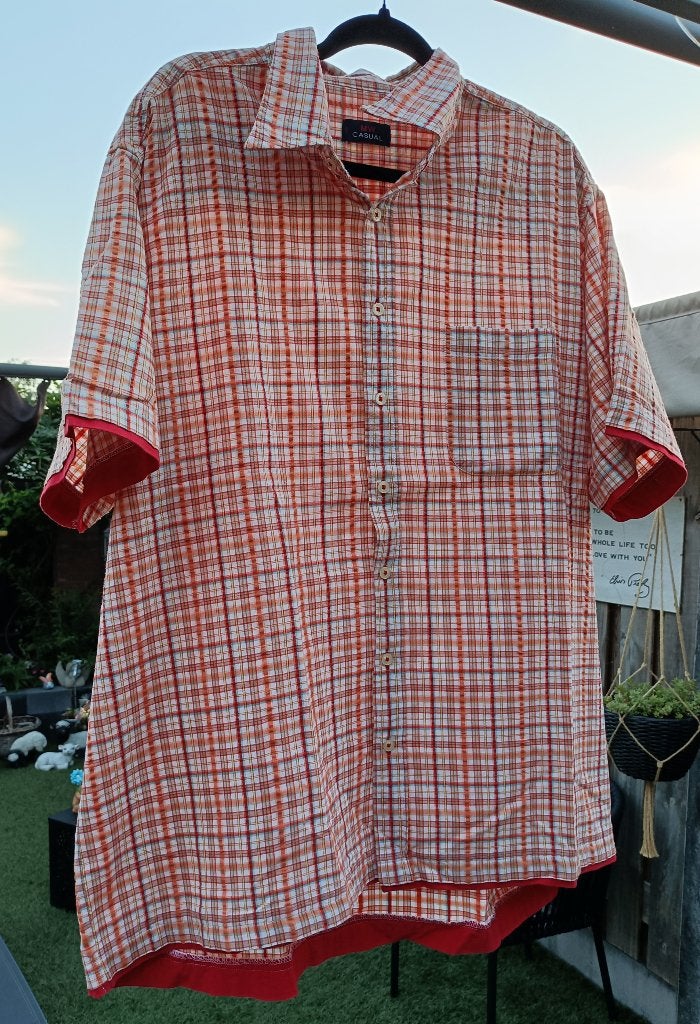 blouse overhemden heren maat xxl, Meerkleurig, Ophalen of Verzenden, Zo goed als nieuw, Overige halswijdtes