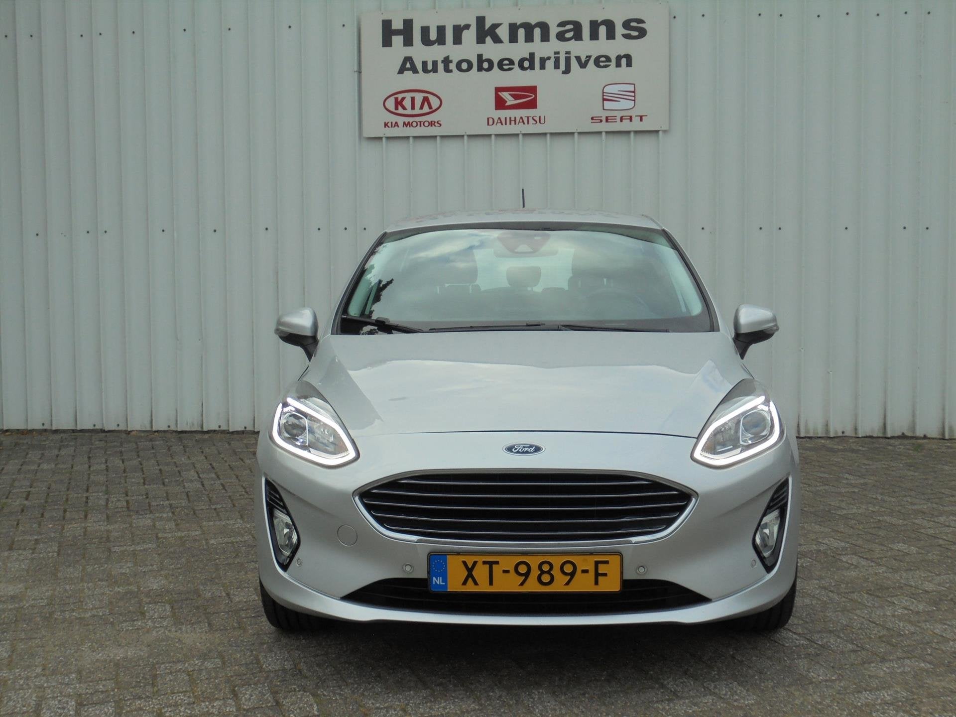 Ford Fiesta 1.0 ECOBOOST 100PK TITANIUM ZEER NETTE NL-AUTO, Auto's, Ford, Stof, Gebruikt, 580 kg, 1064 kg
