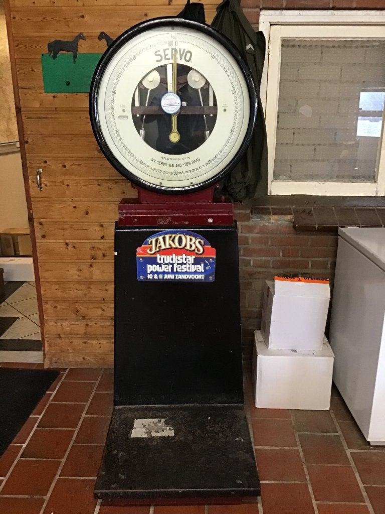 weegschaal, Ophalen, Gebruikt, Analoog, 50 tot 100 kg