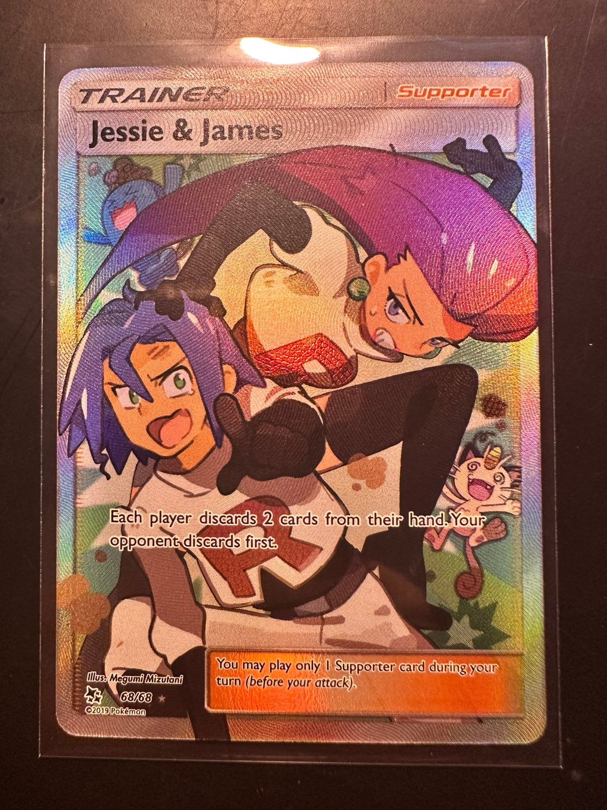 Jessie & James (HIF 68), Ophalen of Verzenden, Zo goed als nieuw, Losse kaart, Foil