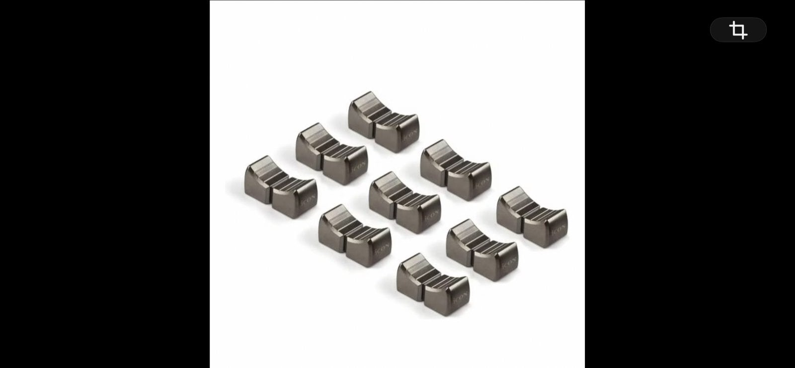 IN PRIJS VERLAAGD  Icon Pro Audio OPX-MF1 Fader Caps (9), Ophalen, Zo goed als nieuw, Minder dan 5 kanalen