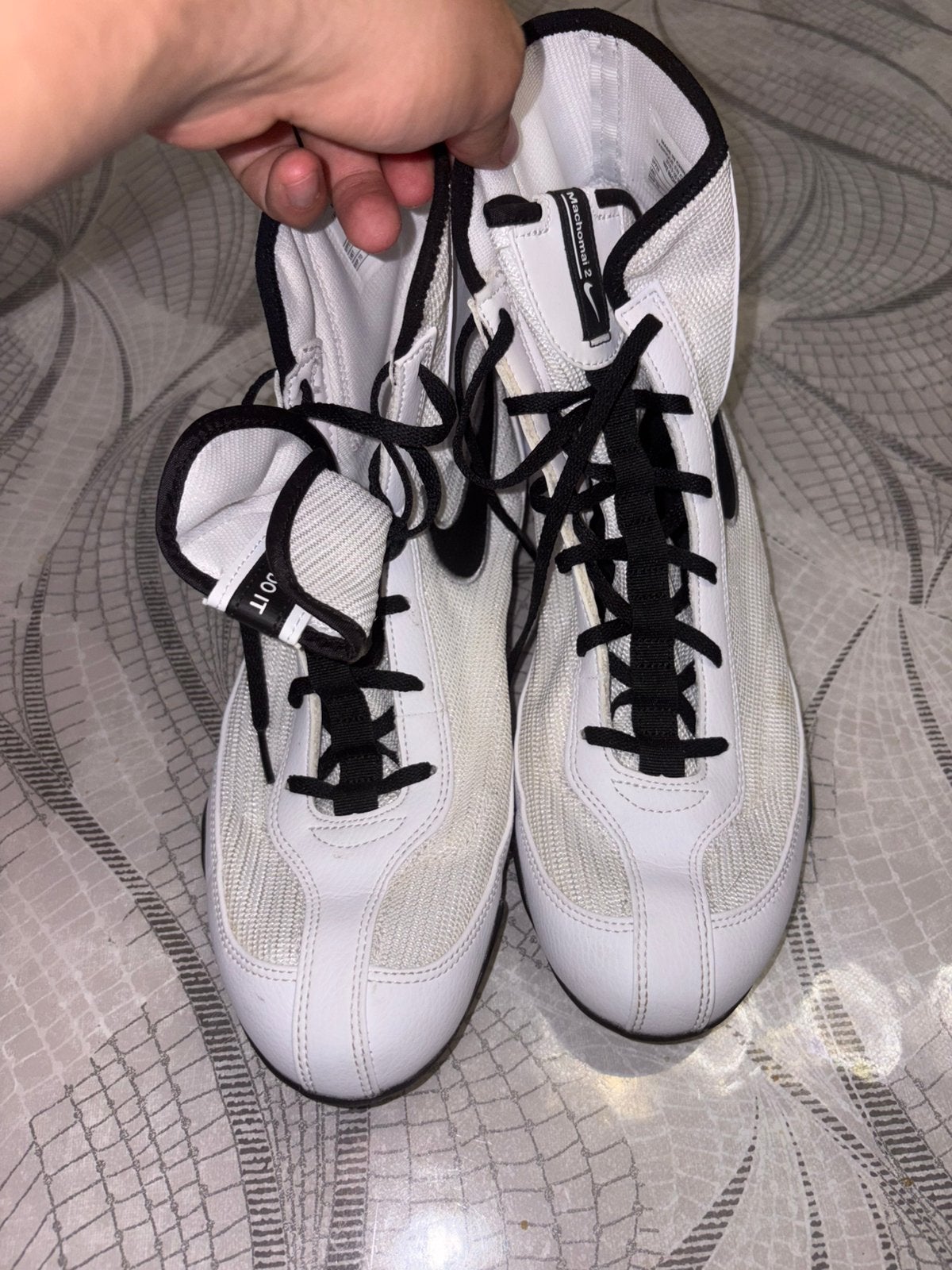 Nike Machomai 2 boksschoenen maat 44, Ophalen of Verzenden, Zo goed als nieuw, Boksschoenen