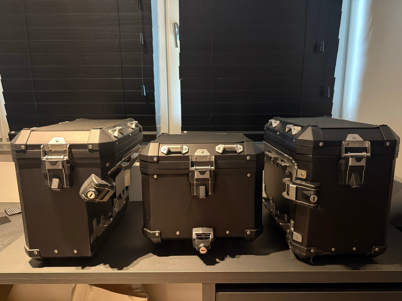 Koffer set 3-delig BMW R 1250 GS met binnenbekleding, Motoren, Accessoires | Koffers en Tassen, Ophalen of Verzenden, Gebruikt