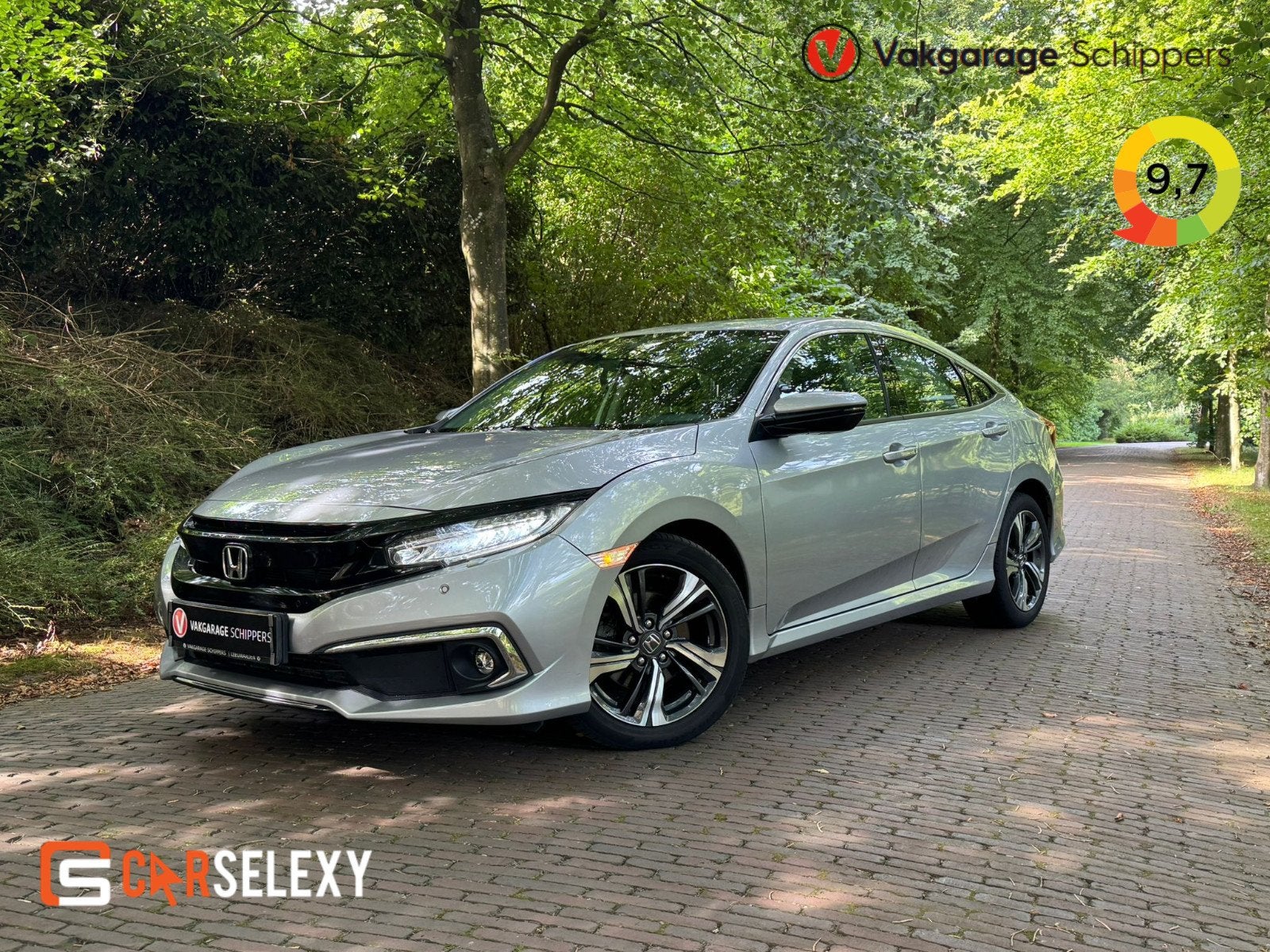 Honda Civic 1.5 i-VTEC Turbo Elegance|Automaat|Stoelverw|, Euro 6, 4 cilinders, Met garantie (alle), Origineel Nederlands