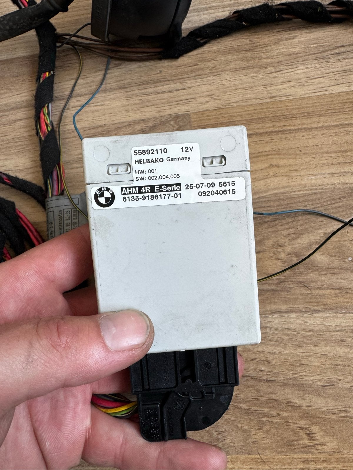 BMW trekhaak kabelboom E series, met module 6135-9186177-01, Ophalen of Verzenden, Gebruikt, BMW