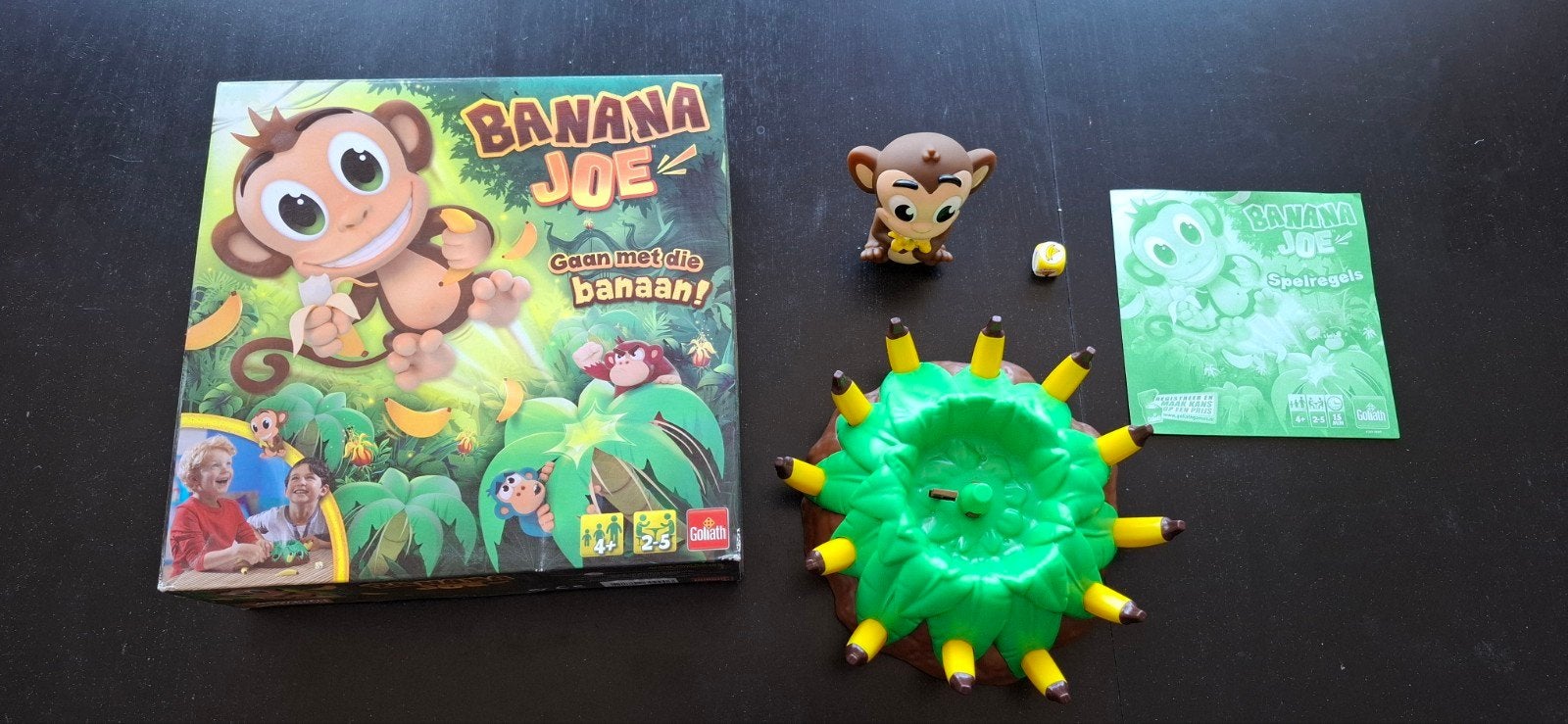 Banana Joe spel van Goliath, compleet, Drie of vier spelers, Ophalen of Verzenden, Zo goed als nieuw, Goliath Games