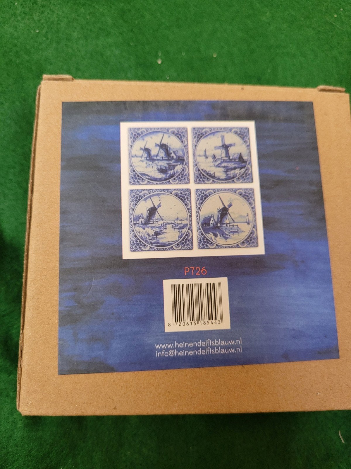 Heinen Delfts Blauw Onderzetters - Diverse Sets, Blauw, Nieuw, Ophalen of Verzenden, Klassiek