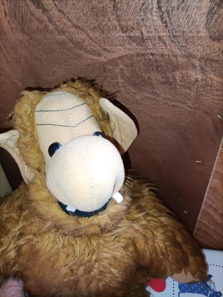Alf knuffel 47 cm groot vintage, Ophalen of Verzenden, Zo goed als nieuw, Overige typen