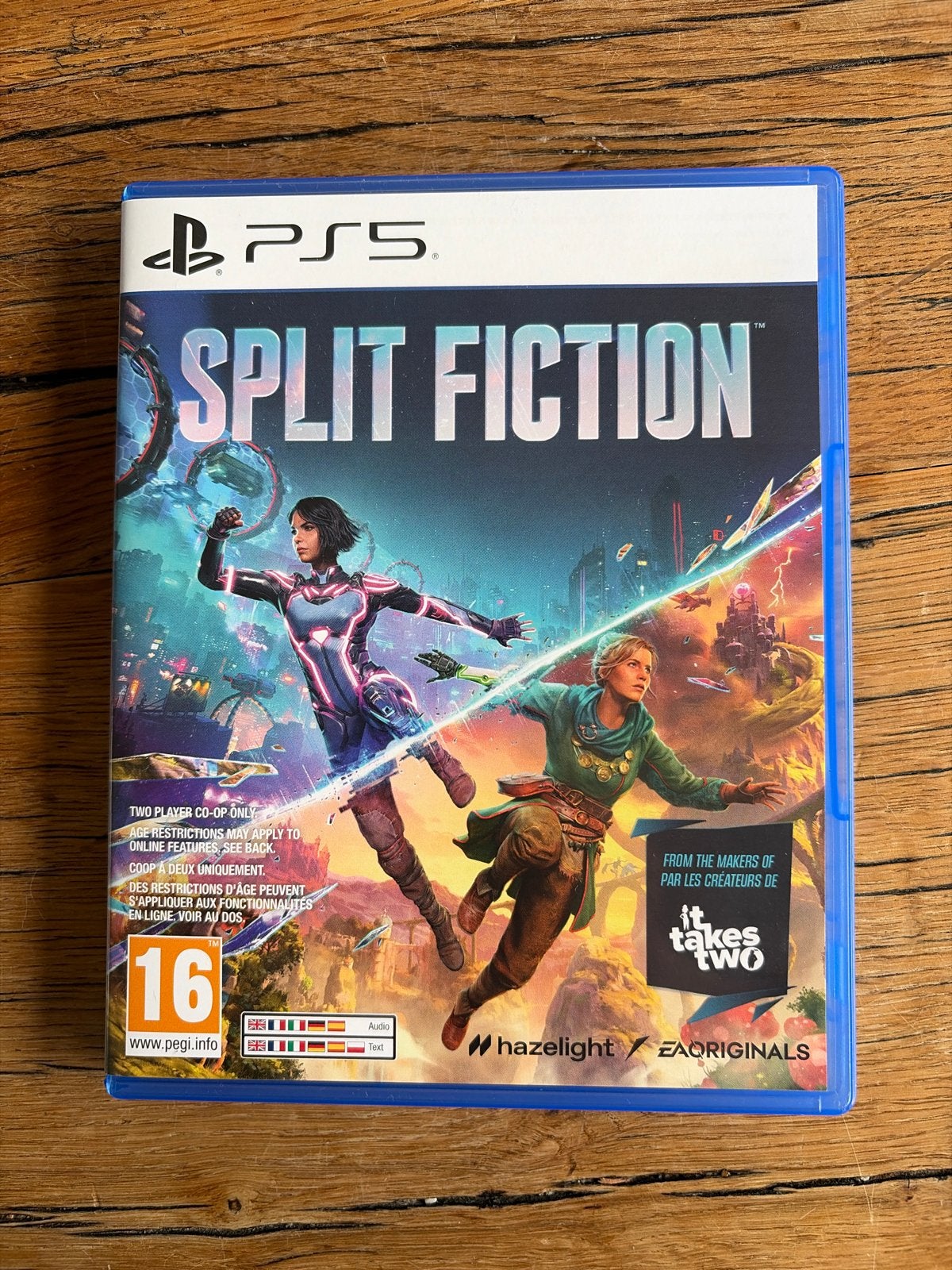 Split Fiction PS5 - Nieuwstaat, Co-op Avontuur, Avontuur en Actie, 2 spelers, Eén computer, Ophalen of Verzenden
