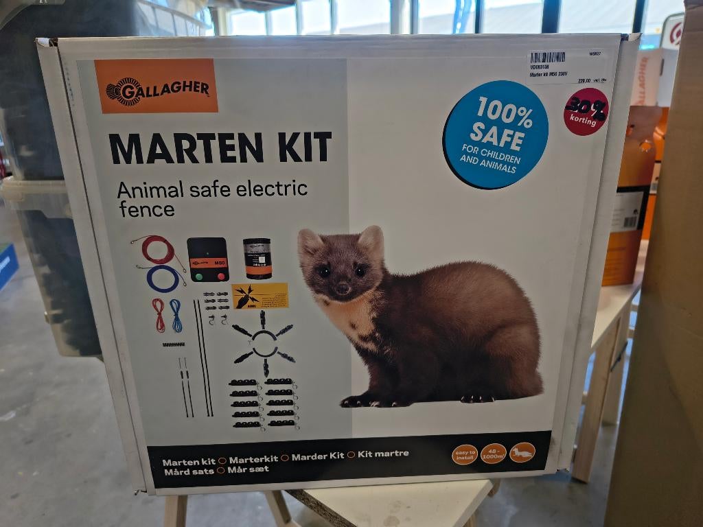Gallagher elektrische begrenzing tegen marters, Ophalen of Verzenden, Nieuw