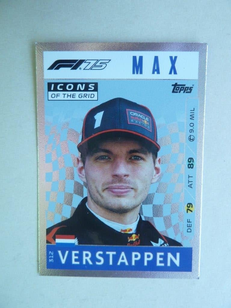 Turbo Attax card 2025.   Max.Verstappen    2, Ophalen of Verzenden, Zo goed als nieuw, Overige sporten, Overige typen