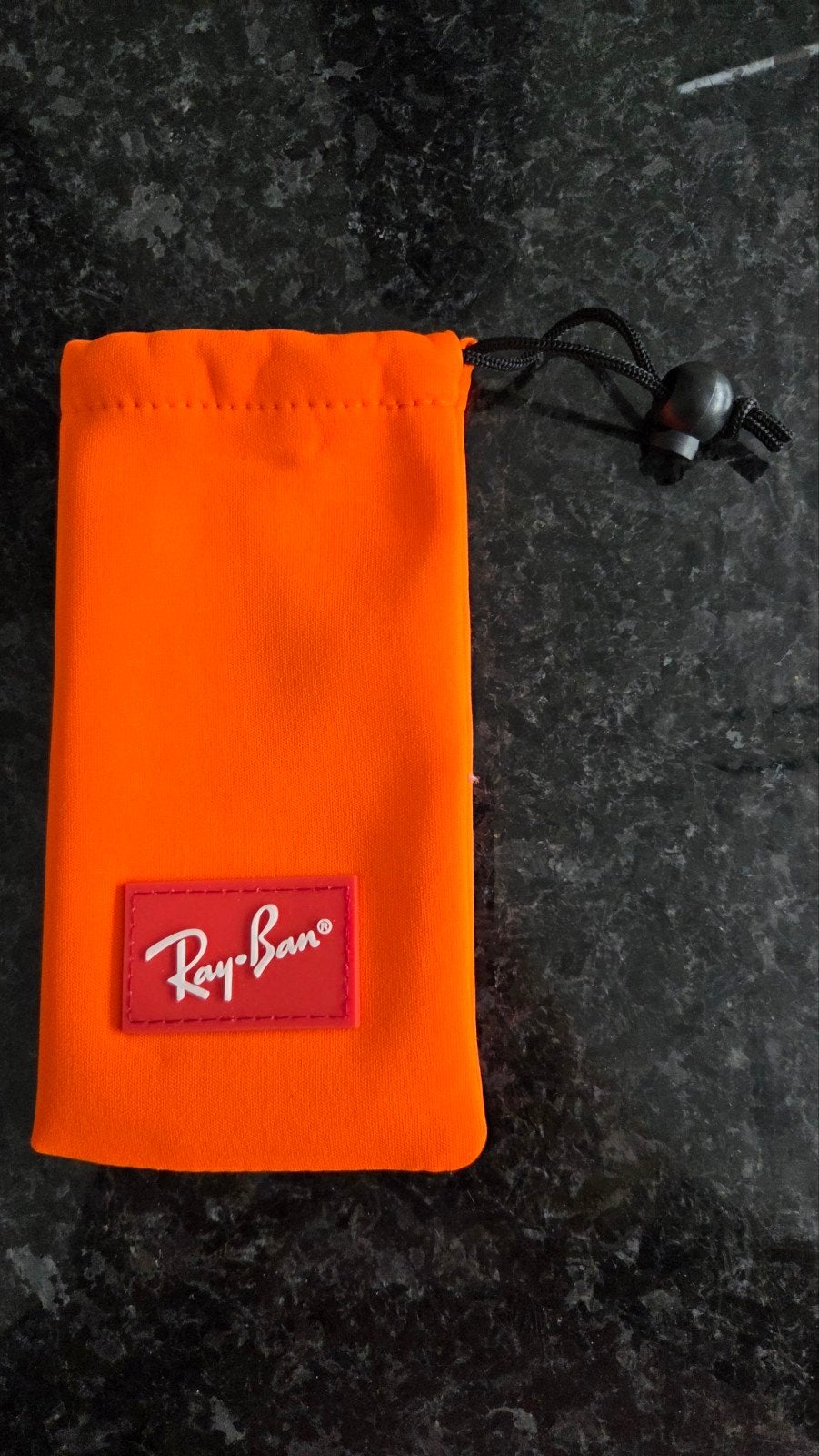 Ray-Ban brillenhoesje - Oranje, Sieraden, Tassen en Uiterlijk, Ophalen of Verzenden, Nieuw, Oranje, Ray-Ban