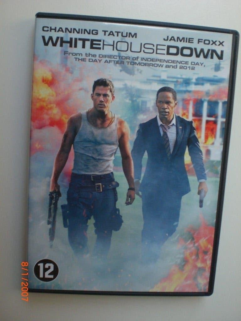 dvd White House Down Channing Tatum Jamie Foxx Maggie Gyllen, Bonusmateriaal, Engels, Nederlands, Actiethriller