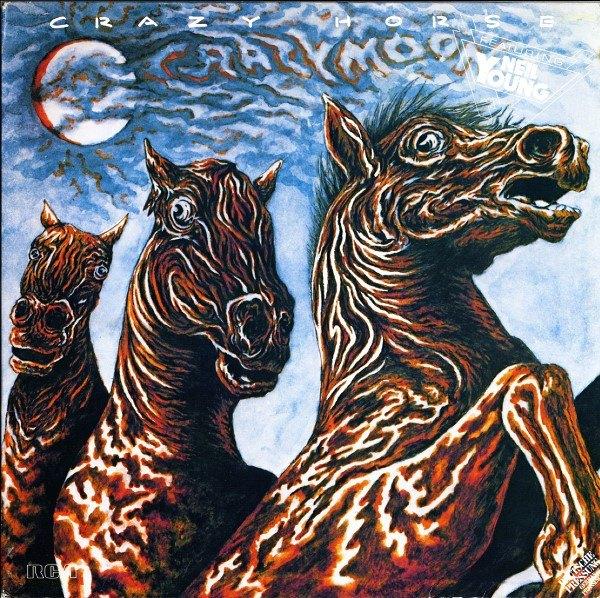 LP Crazy Horse - Crazy moon (met Neil Young), Ophalen, Gebruikt, 12 inch, Singer-songwriter