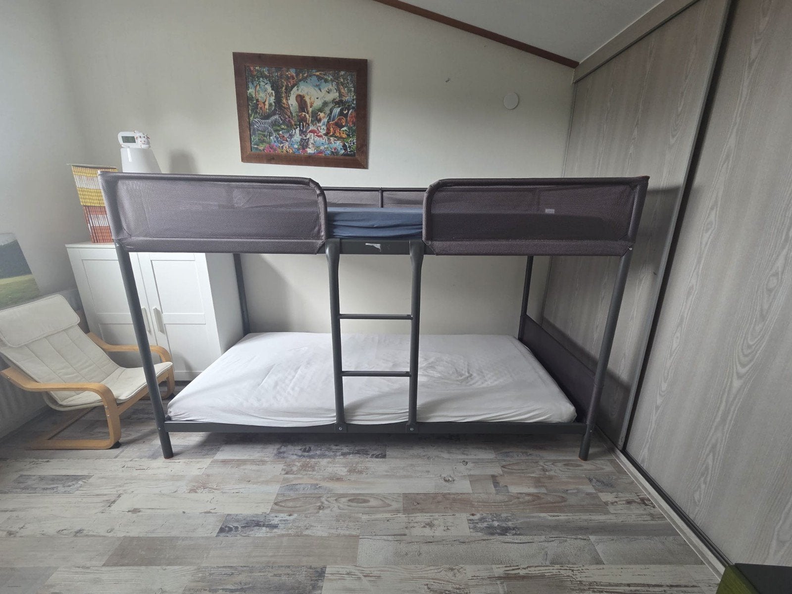 IKEA Kura omkeerbaar bed - Stapelbed/Hoogslaper, Ophalen, Tweepersoons, Minder dan 160 cm, 200 cm