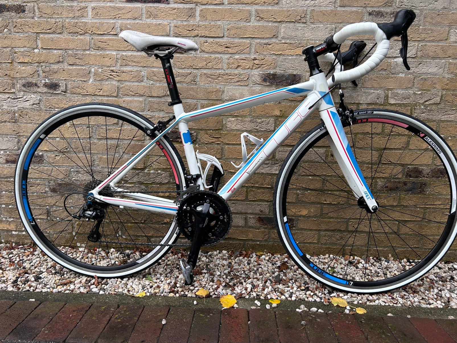 Cube Axial WLS dames racefiets – maat XS/47 – Shimano Sora, Fietsen en Brommers, Fietsen | Racefietsen, 28 inch, Gebruikt, Velgrem