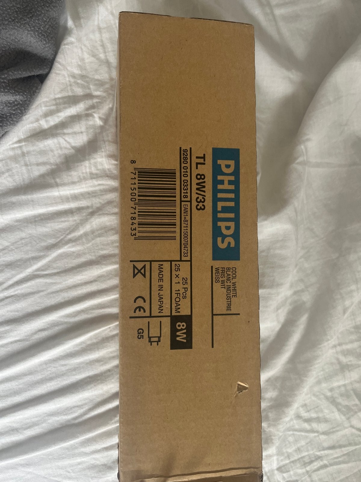 Philips TL 8W/33 TL-buizen (16 stuks), Philips, Zo goed als nieuw, Minder dan 10 watt, Koel wit