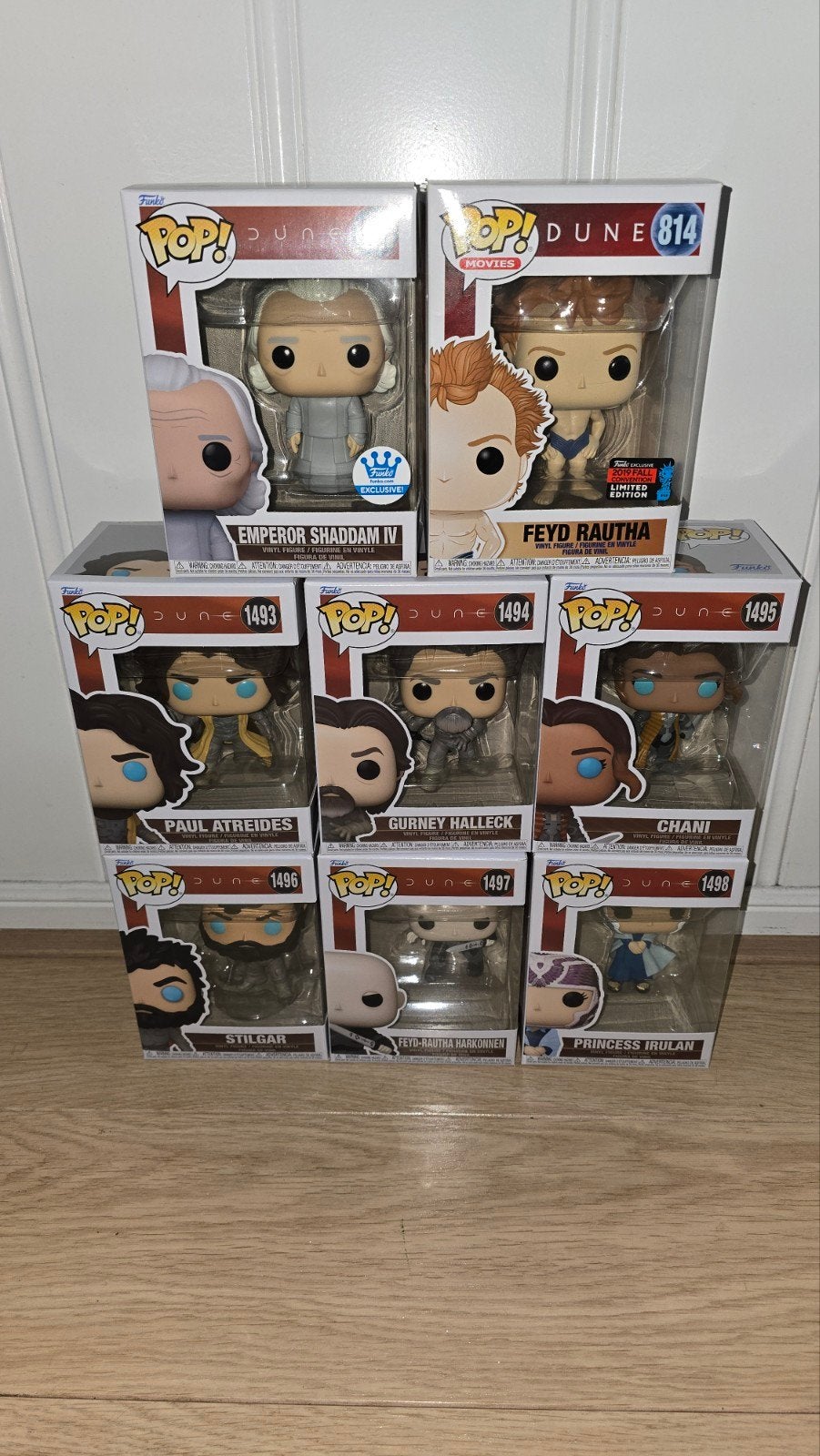 Funko Pop! complete set DUNE, Ophalen of Verzenden, Zo goed als nieuw