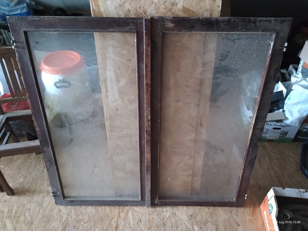 Oude kozijnen, Doe-het-zelf en Verbouw, Kozijnen en Schuifpuien, Ophalen, Gebruikt, Minder dan 75 cm, Raamkozijn
